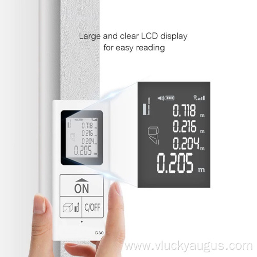 USB Charging Laser Distance Meter Home Multiple Measurement